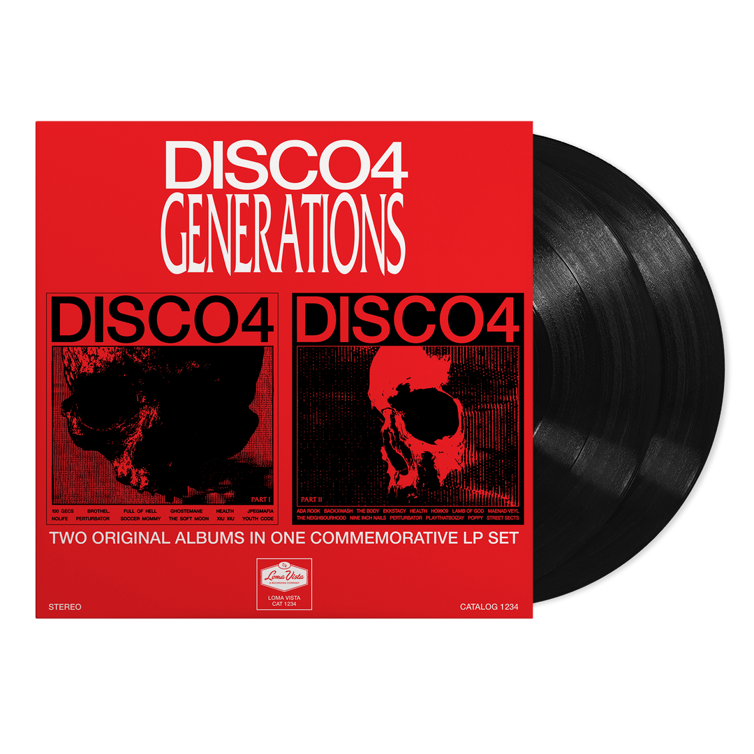 HEALTH – DISCO4 :: GENERATIONS Limited Edition LP – Loma Vista HEALTH – DISCO4 :: GENERATIONS Limited Edition LP – Loma Vista
