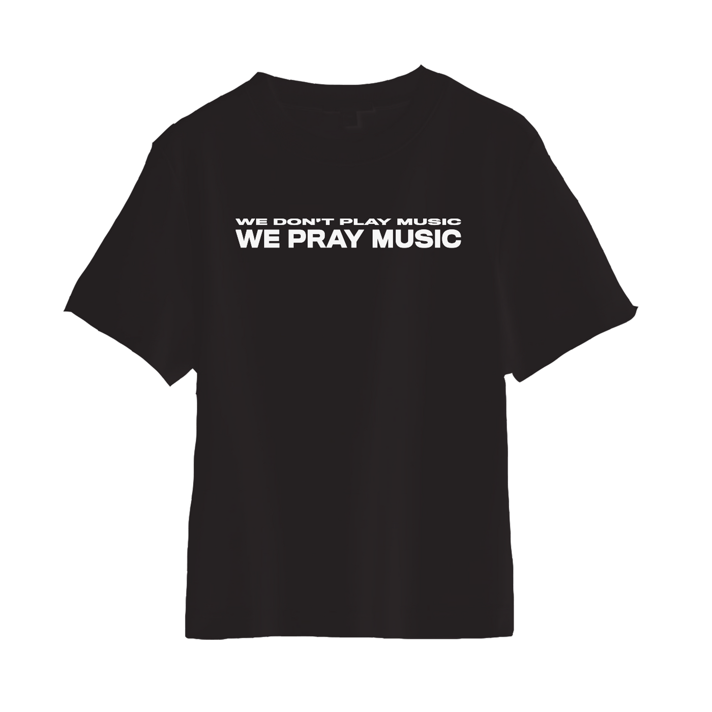 Pray Music Black Radio III Lyric T-Shirt