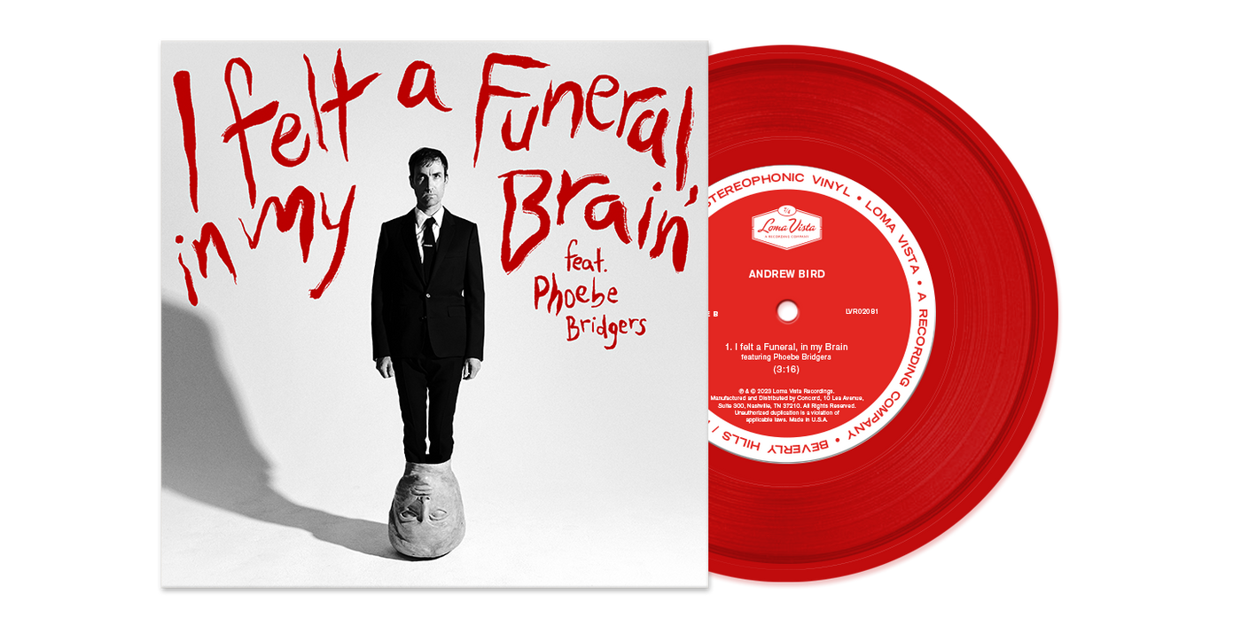 Limited Edition Red 7" "I felt A Funeral, in My Brain (Feat. Phoebe Bridgers)"