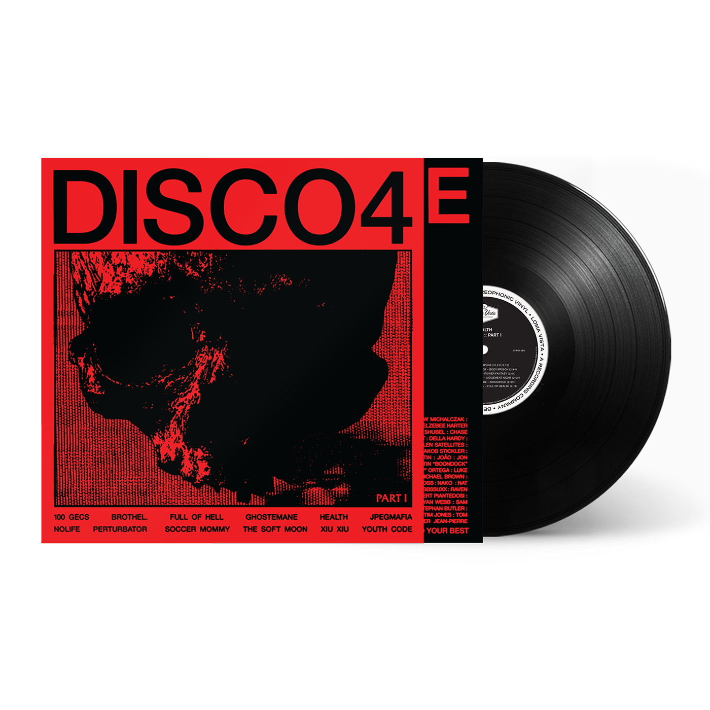 DISCO4 :: PART I Black LP