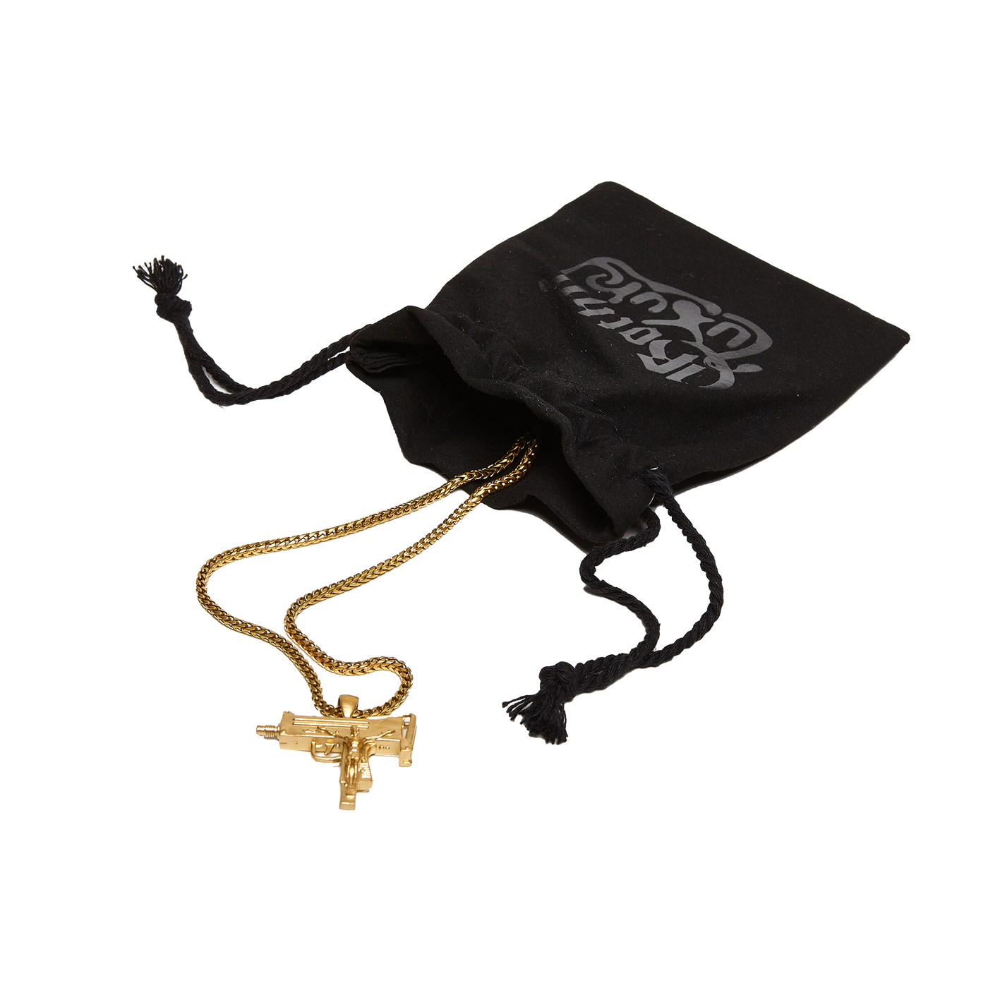 Limited Edition Meechy Darko Mac-10 Gold Chain