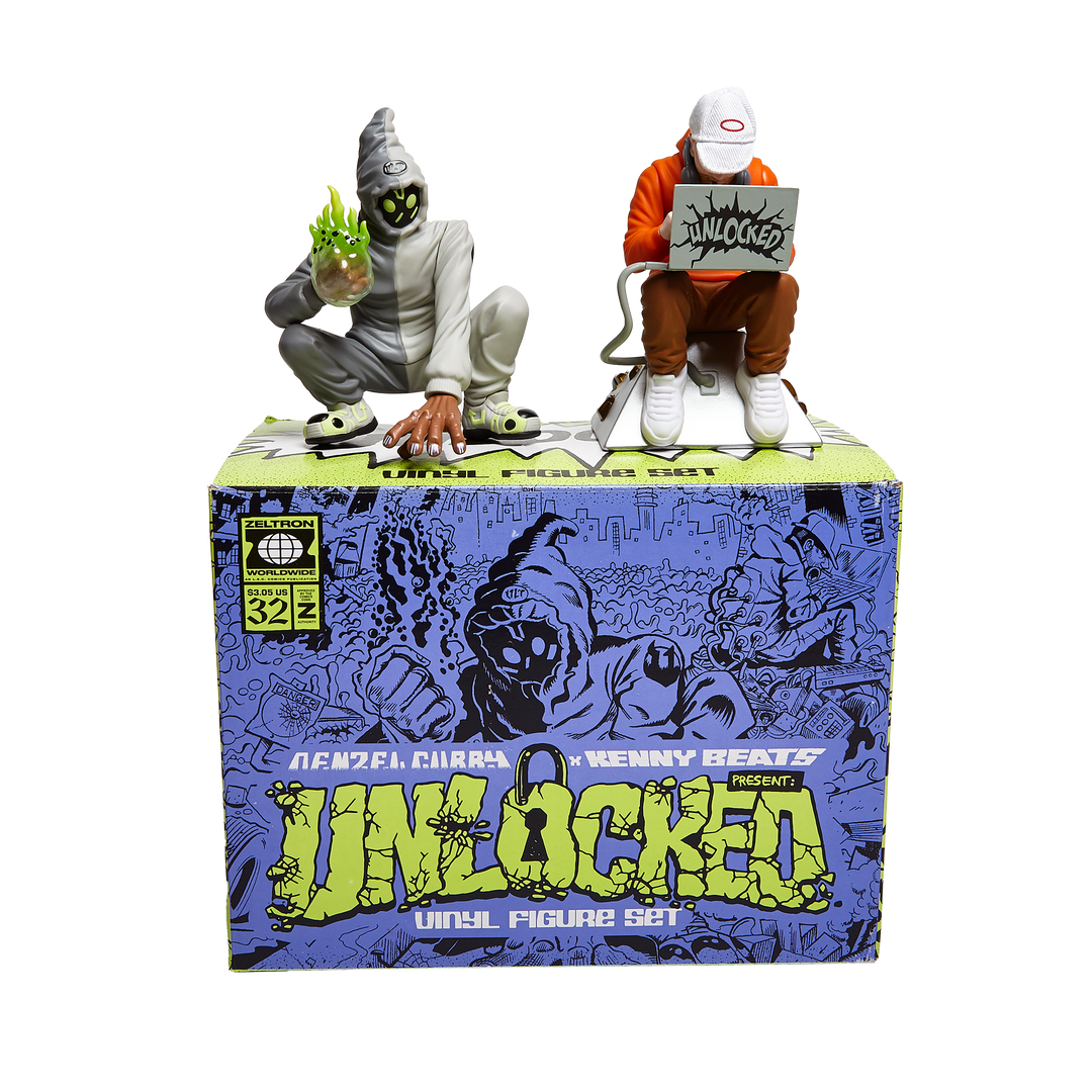 Denzel Curry & Kenny Beats - UNLOCKED Limited Edition Vinyl Figures