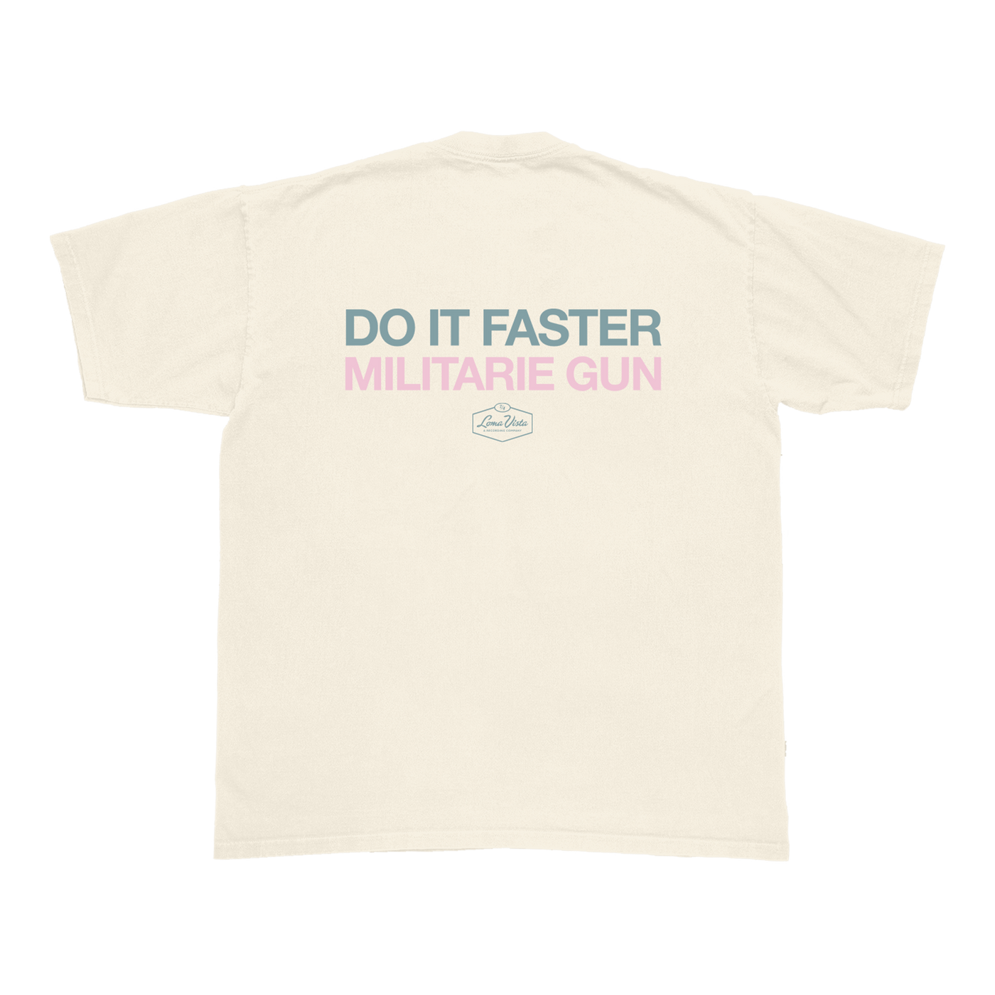Do It Faster Ivory T-Shirt