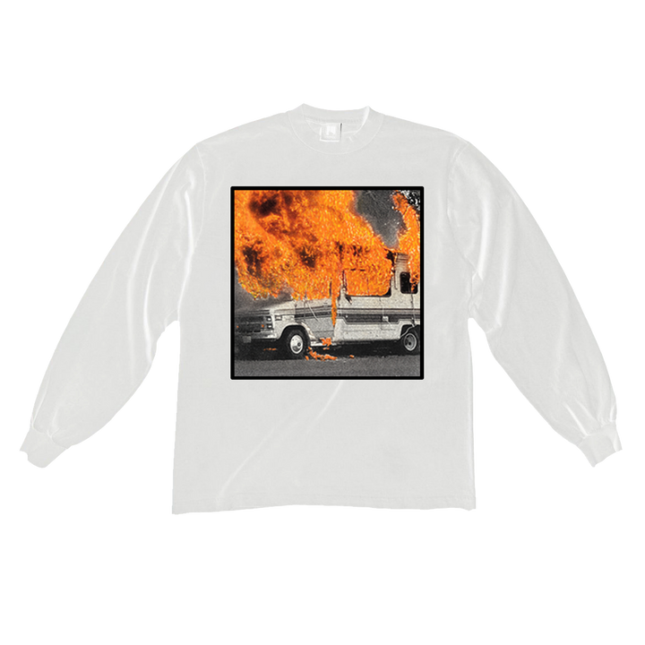 All Roads Lead To The Gun White Longsleeve