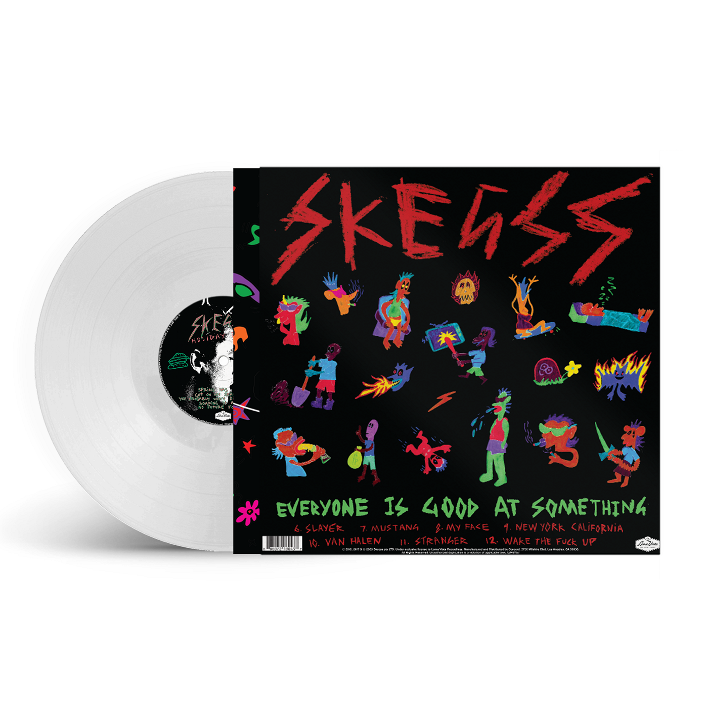 Holiday Food + Everyone Is Good At Something White Vinyl