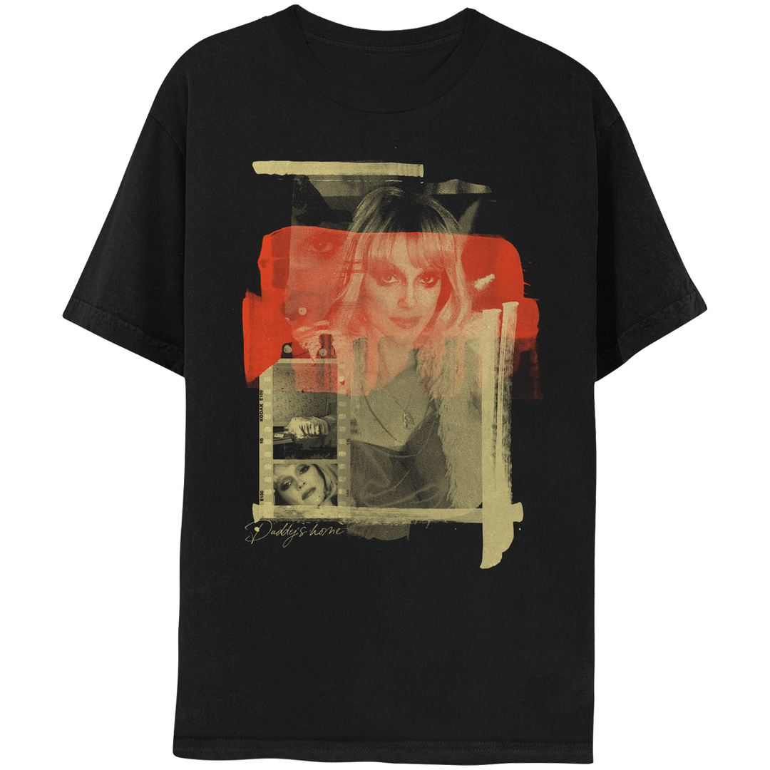 St. Vincent – St. Vincent - Daddy's Home STV Logo Black T-Shirt St. Vincent – St. Vincent - Daddy's Home STV Logo Black T-Shirt