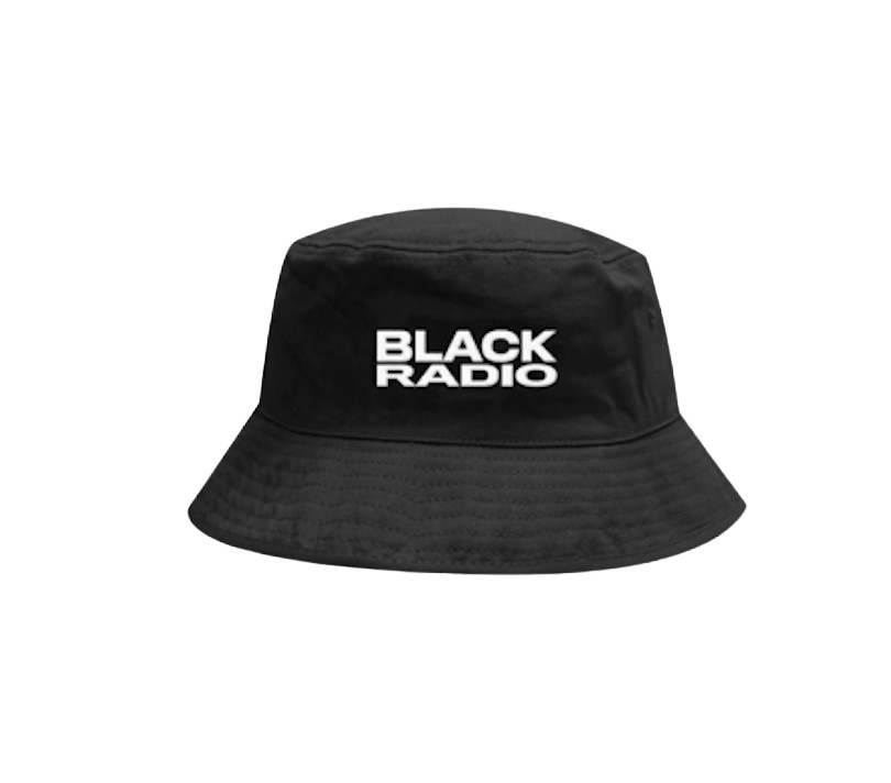 Black Radio Bucket Hat