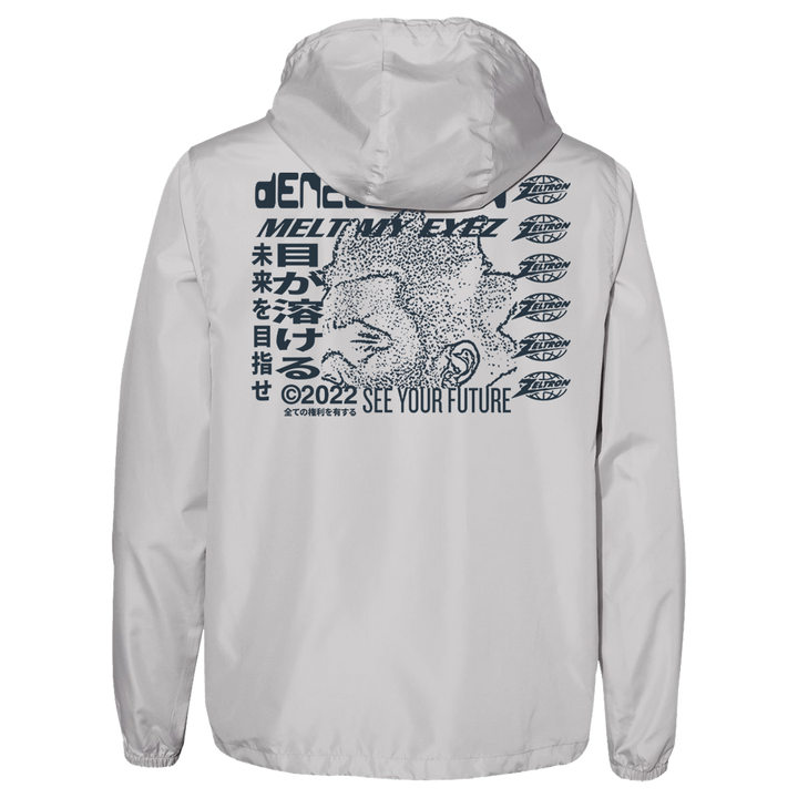 See Your Future Silver Windbreaker