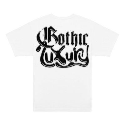 Gothic Luxury White Shortsleeve