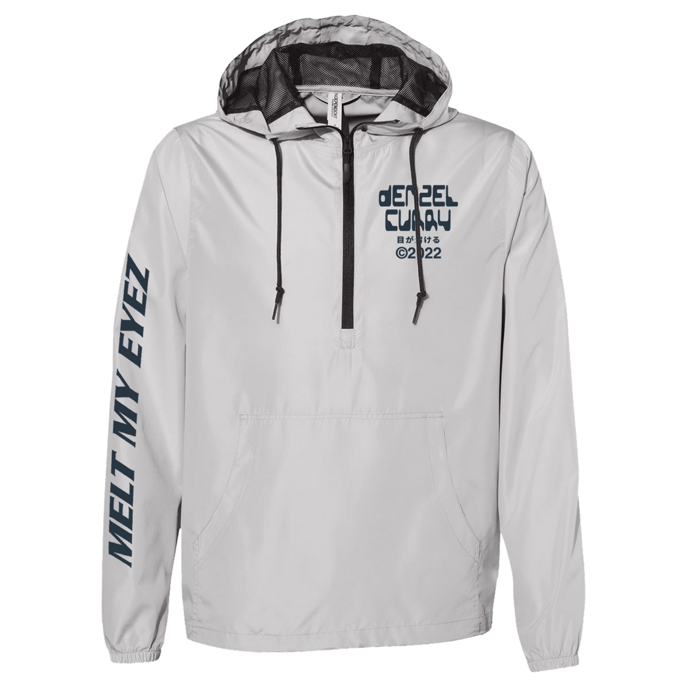 Denzel Curry – See Your Future Silver Windbreaker – Loma Denzel Curry – See Your Future Silver Windbreaker – Loma