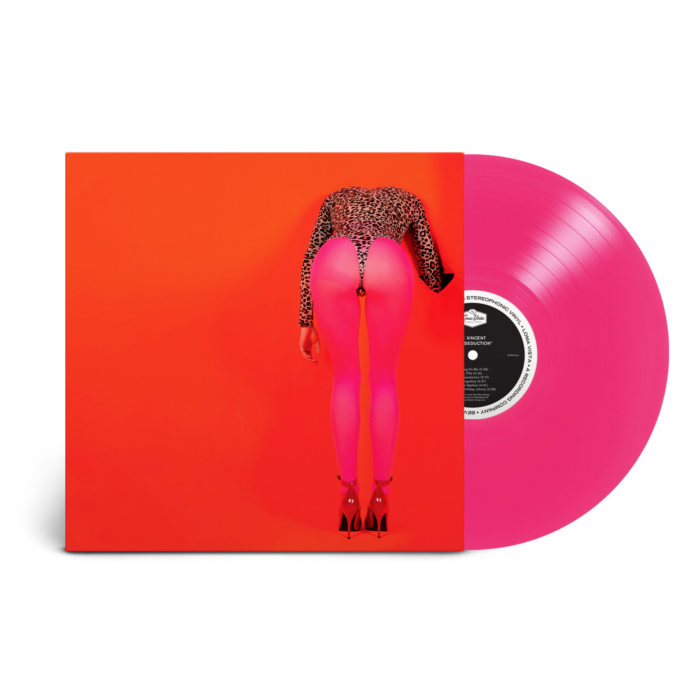 Limited "Anniversary Edition" Neon Coral Masseduction LP